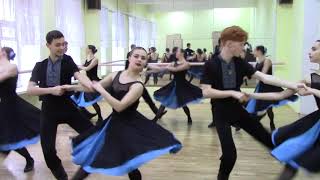 Этюд на материале Белорусского танца \