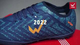 Giày Wika Hunter Ii Xanh - Da Microfiber, Đế Cao Su Non Đúc Khâu Chỉ 100%