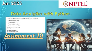 Data analytics with python nptel assignment 10 2025 week 10 | Jan 2025