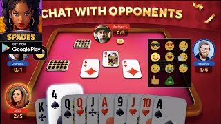 Spades Online - Card Game - (KARTU) - Android & IOS Gameplay 2024 screenshot 3