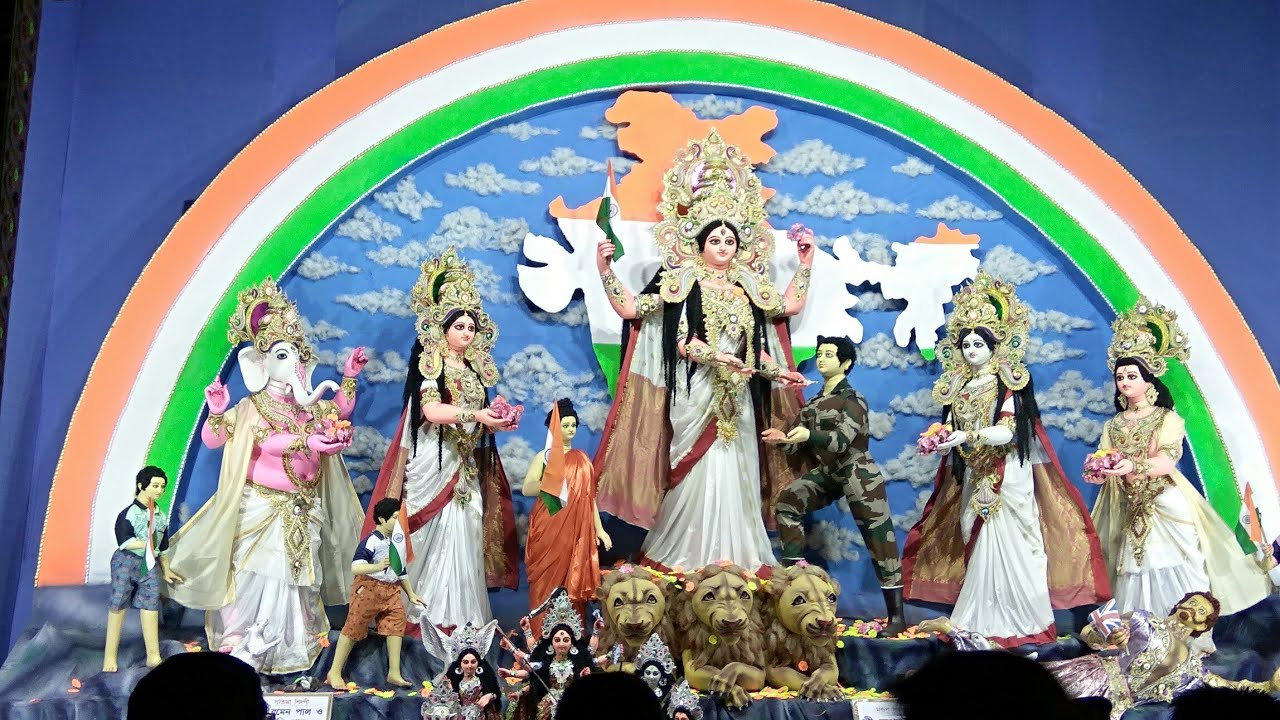 Durga puja 2017 (Sanghati club) in Agartala.