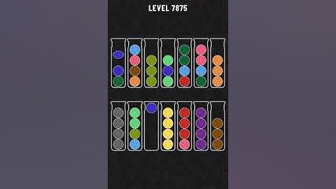 Ball Sort Puzzle Level 7875