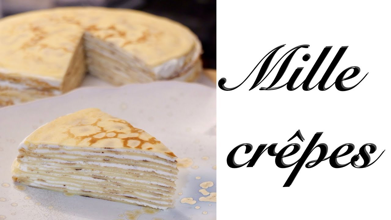 基本のミルクレープ】初めてでも超簡単！Mille crêpes/ How to make