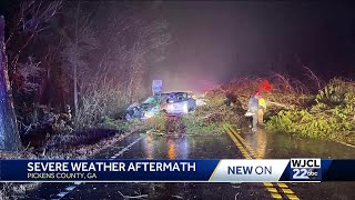 Thousands without power after storm in north Georgia