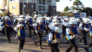 MSU March to stadium, Homecoming 2013