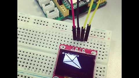 LinkIt 7697 with SH1106 OLED module (fake SSD1306)