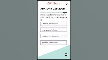 CPC Exam Anatomy frequently asked question. Let