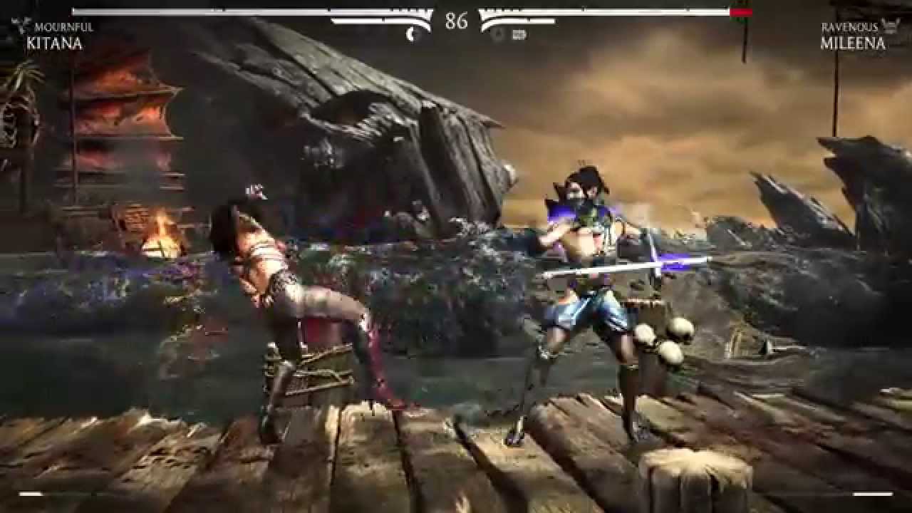 Mortal Kombat X -- Kitana vs Mileena -- - YouTube