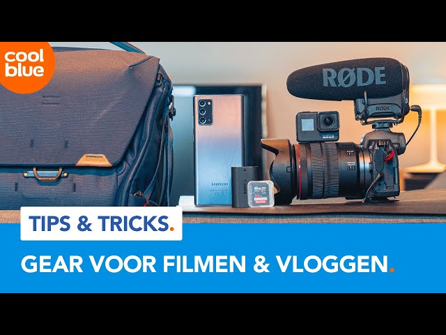 Cokes Misschien Diversen Wat heb je als beginnende vlogger nodig? - Coolblue - alles voor een  glimlach