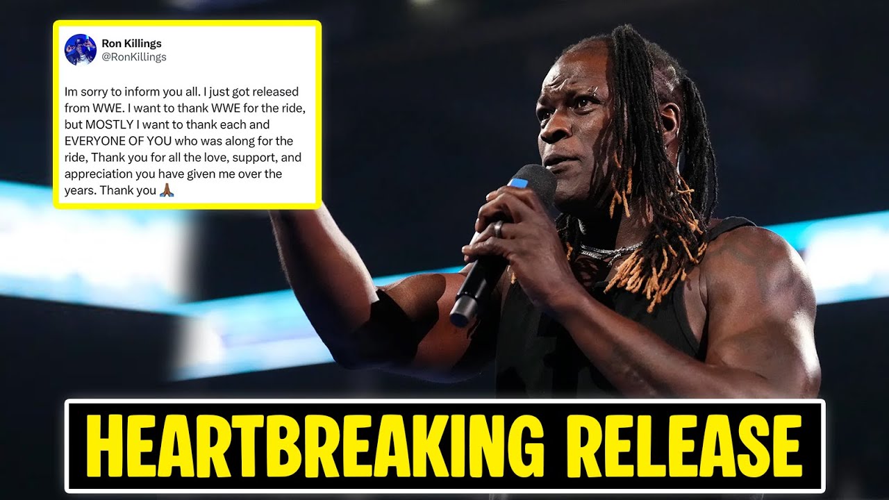 RTRUTH’S SHOCKING WWE RELEASE Heartbreaking Backstage Reactions