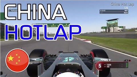 F1 2016 - China/Shanghai Hot Lap - 1:33.275