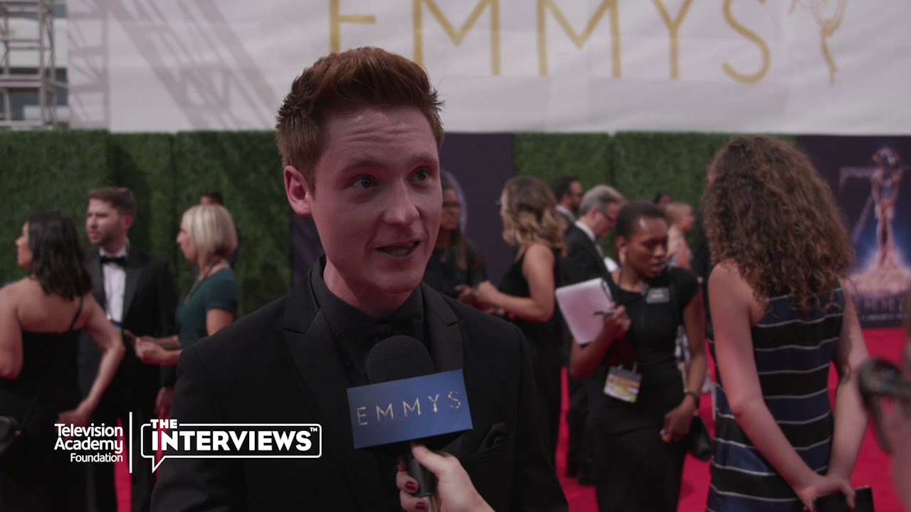 Nominee Miles Tagtmeyer ("Broken") on the 2018 Creative Arts Emmys Red Carpet