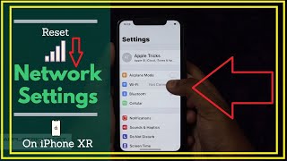 Reset Network Settings iPhone XR - Solved ||