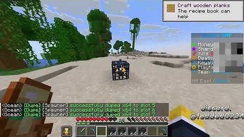 DonutSMP Dupe 1.21-1.21.10 Fabric (Works!)