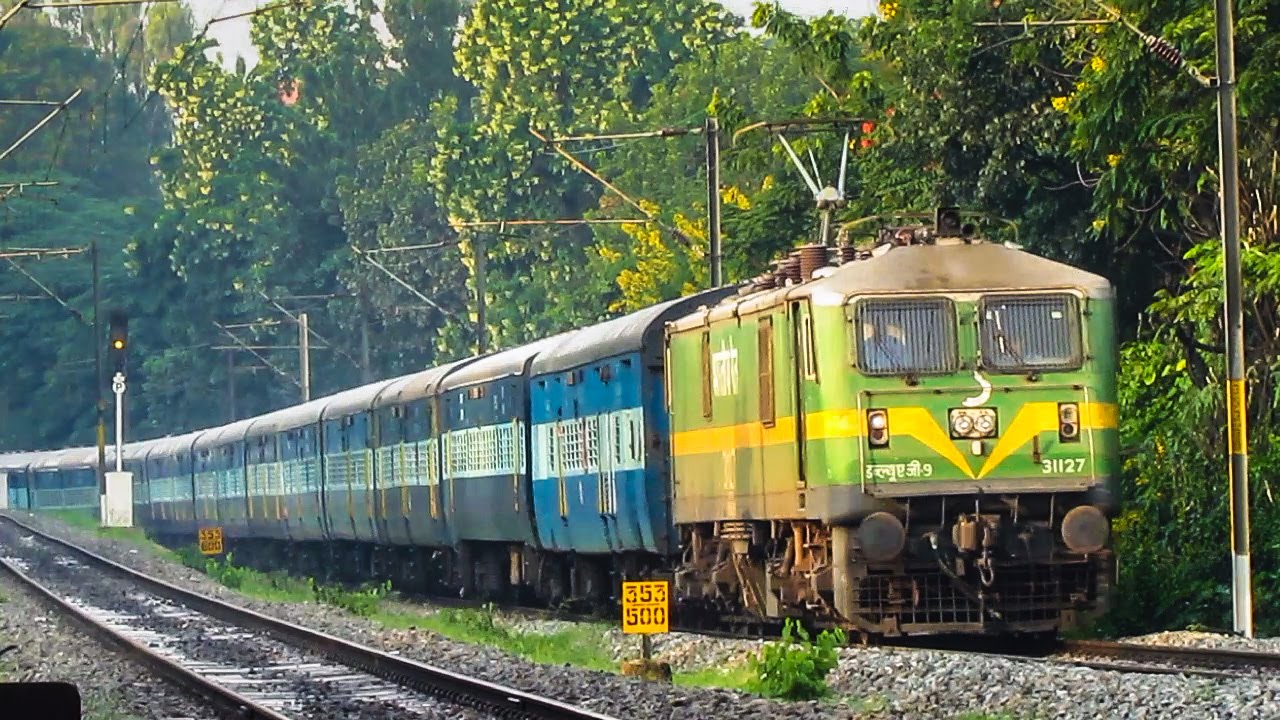 Chasing India's Most Powerful Locomotive - Green Monster WAG9