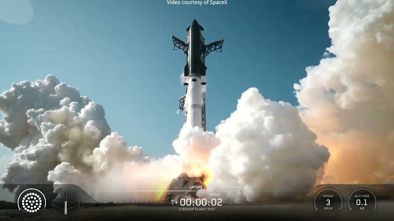 Johnny′s Starship Countdown 2003-2004 Starship launch and Super Heavy landing, 22 May 2026 - YouTube