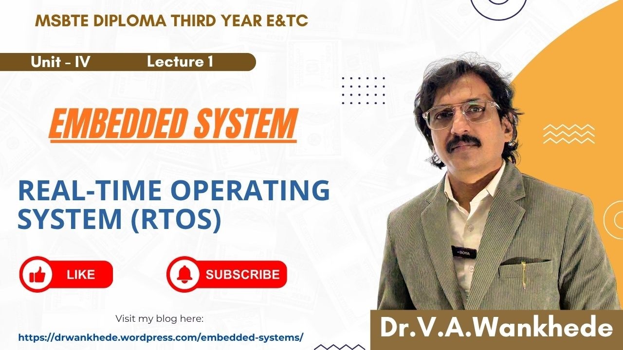 Genera Os Embedded System Unit 4 Lecture 1 | RTOS vs General OS Explained ...