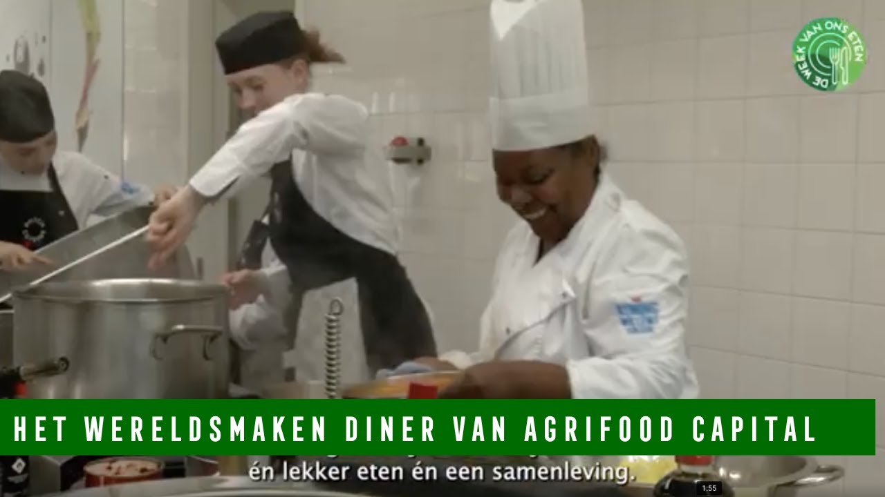 Wereldsmaken diner van AgriFood Capital Diner en het Koning Willem 1  College - De Week van Ons Eten
