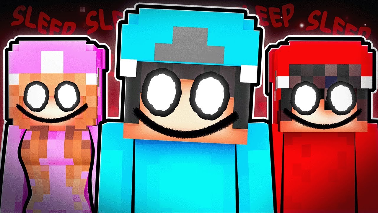 WE CAN'T SLEEP IN MINECRAFT...