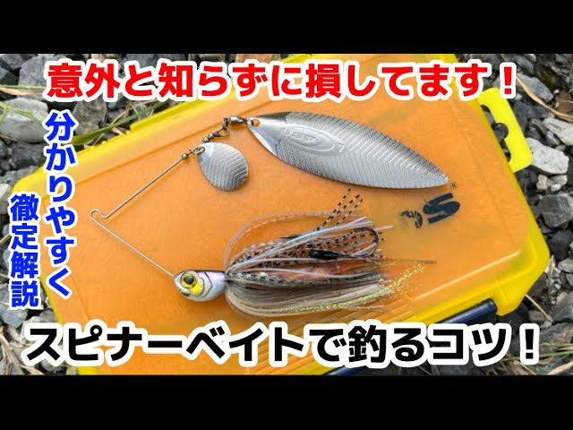 一度は使って欲しい、おすすめのスピナーベイトを5つ紹介します【バス