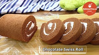 Swiss roll cakes are always kids' all-time favourite food, especially
chocolate roll. this recipe yields a soft and moist cake, rich in
flavo...