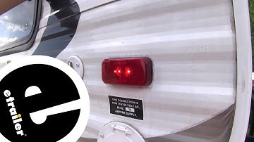 etrailer | An In-Depth Look at the LED Trailer Clearance or Side Marker Light with Reflex Reflector