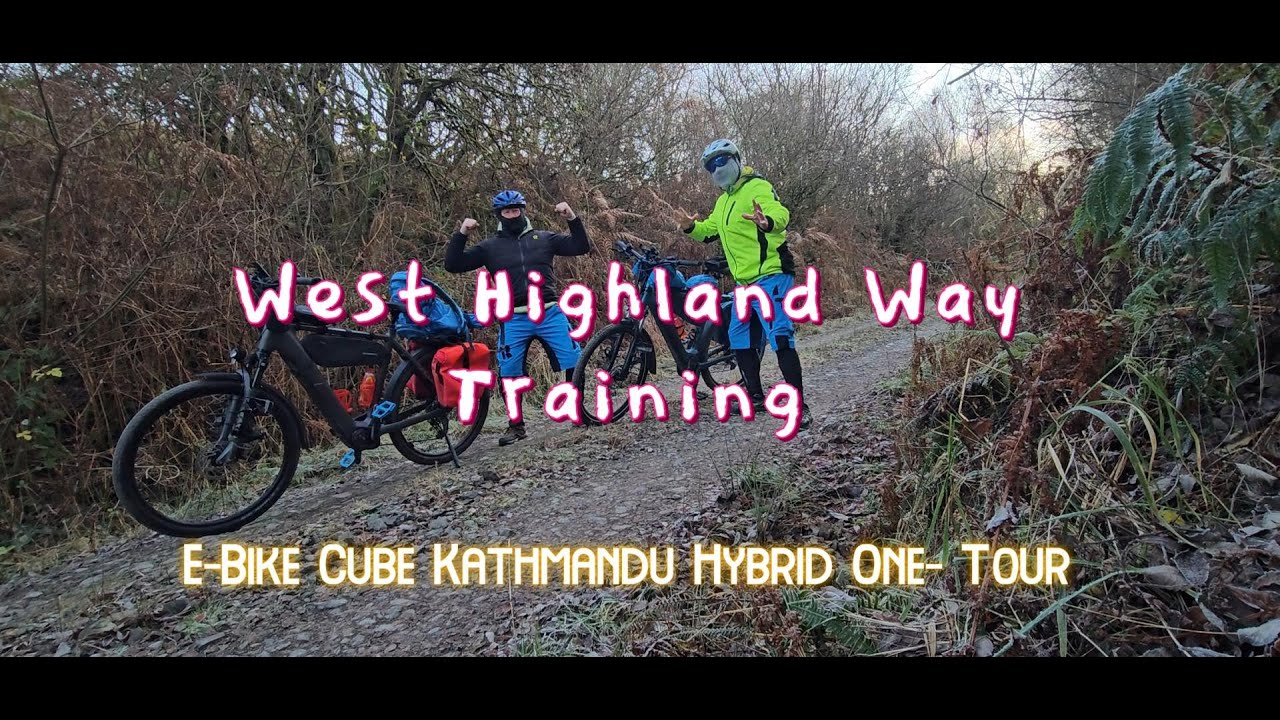 E Bike Cube Kathmandu Hybrid One Tour & West Highland Way Training 2025