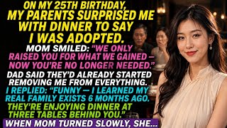 My Parents Disowned Me at My 25th Birthday - My Birth Family Was Three Tables Away
