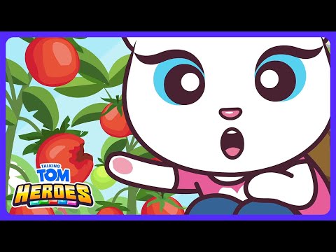 Mole Attack in the Garden! 🐾 - Talking Tom Heroes | Kids Cartoons | WildBrain Action Arena