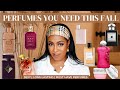 TOP 10 PERFUMES YOU NEED THIS FALL | PERFUME FOR WOMEN
