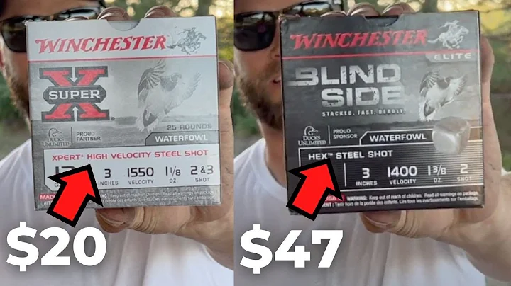 CHEAP vs EXPENSIVE Duck Hunting Shotgun Shells | Black Cloud, Blind Side, Wicked Wing, Super X