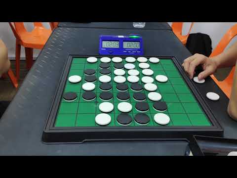 20200119 1st Othello Blitz Open Singapore Semi-Final 1 Game 1