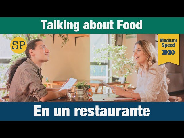 Diálogo en el restaurante