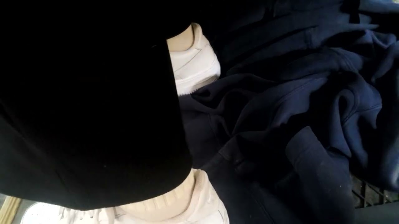 under bus seat jacket trample