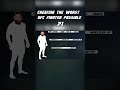 CREATING THE WORST UFC FIGHTER POSSIBLE Short P1