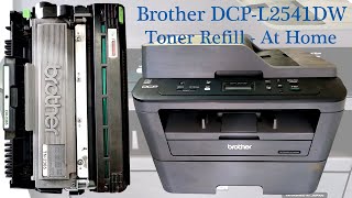 How To Refill Brother Printer DCPL2541DW Cartridge TN2365 Solve Bad Print Qwality #InfotechTarunKD