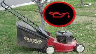 MURRAY AEROVAC Lawn Mower Oil Change