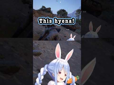 【Eng sub】Pekora's aversion to hyenas was just too funny.【Hololive/Usada Pekora/ARC Raiders/clips】