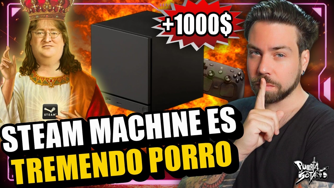 🔥+1000$ Por STEAM MACHINE es una SALVAJADA! Valve se ha FUMADO TREMENDO P*RRO Y NO ES CULPA SUYA! episode artwork