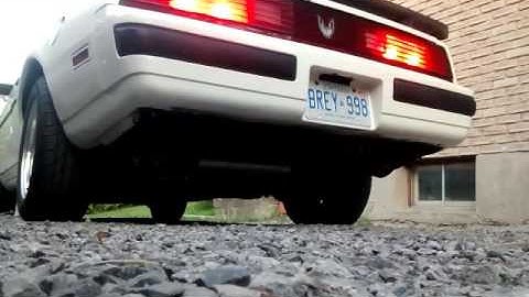 1985 Firebird 2.8L Cat Delete/Straight Pipe Exhaust Clip