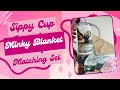 Making A Sippy Cup To Match A Minky Blanket