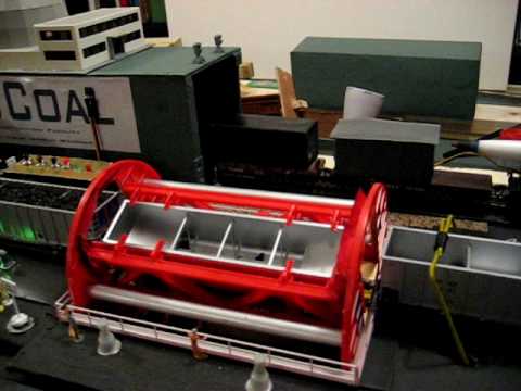 rotary dumper unloads 6 cars.AVI - YouTube