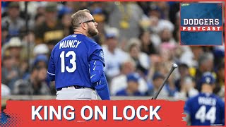 DODGERS POSTAST: Dodgers could NOT figure out Michael King keeping them quiet for 7. 0-7 w RISP