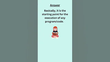 What Is Main In Public Static Void Main String Args Most Important Java Interview Question 