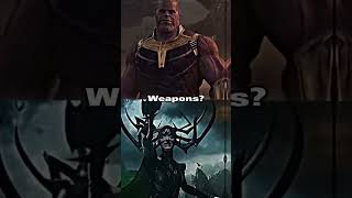 Thanos The Mad Titan Vs Hela The Goddess Of Death 300 Sub Special