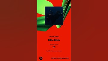 My Spotify Wrapped! #billieeilish #spotify #baileyspinn