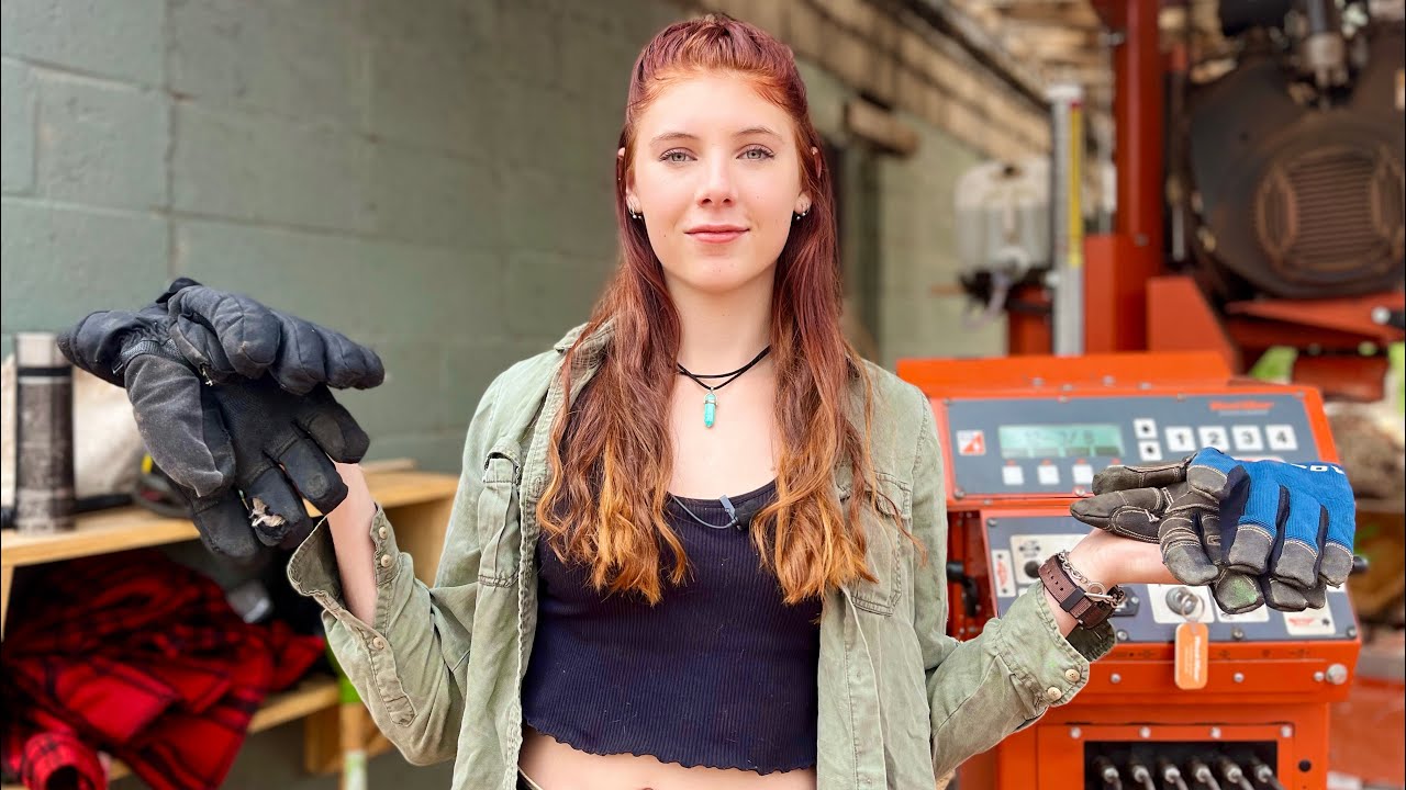 ⁣WHY WE DON’T WEAR GLOVES: working at a lumber mill