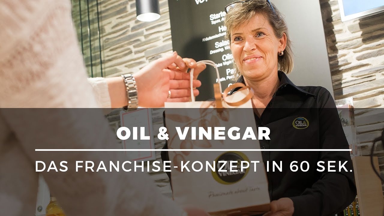 öl auf leinwand Existenzgründung mit Feinkost – Oil & Vinegar Franchise erklärt in 60 Sekunden