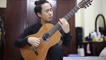 BÈO DẠT MÂY TRÔI - ĐỘC TẤU GUITAR CLASSIC: TÚ CẦM (VietNamese traditional music)