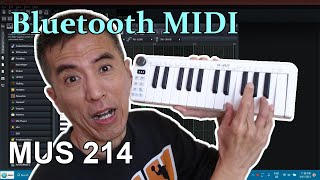 Bluetooth MIDI Keyboard - M-VAVE SMK-25 (MUS 214)